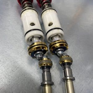 Kit pistones Racetech horquillas doble cartucho.