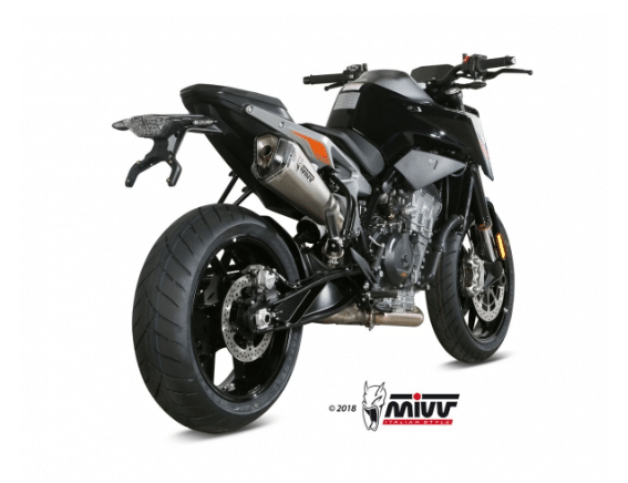 Mivv Slip-On Delta Race St. Steel KTM 790 Duke 2018-20 / 890 Duke 2020-23 - Imagen 2