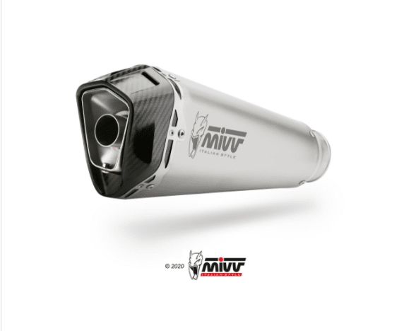 Mivv Slip-On Delta Race St. Steel KTM 790 Duke 2018-20 / 890 Duke 2020-23