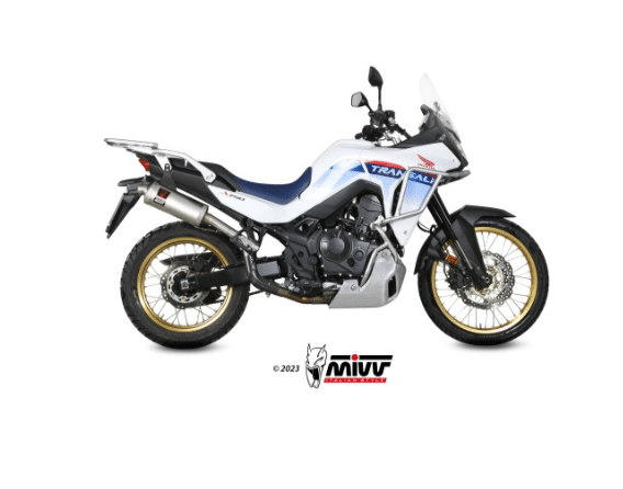 Escape Mivv Slip-On Dakar St. Steel Honda XL750 Transalp 2023-24 - Imagen 2