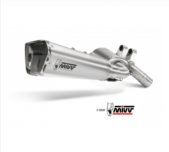 Mivv Slip-On Delta Race St. Steel BMW F 900 R 2020-24