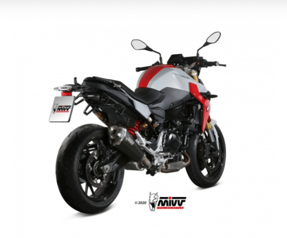 MIVV SLIP-ON DELTA RACE BLACK BMW F 900 R 2020-23 - Imagen 3