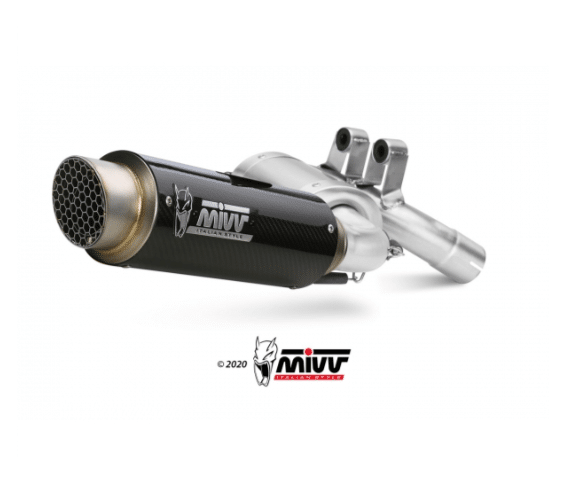 Mivv Slip-On GP Pro carbono BMW F 900 R 2020-24