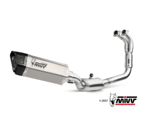 Mivv Full system 2x1 SR-1 titanium Yamaha YZF R7 2022-24