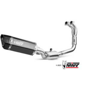 Mivv Full system 2x1 SR-1 black titanium Yamaha YZF R7 2022-24