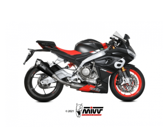 Mivv Full system 2x1 Delta Race carbono Aprilia RS 660 2020-24 / Tuono 660 2021-23