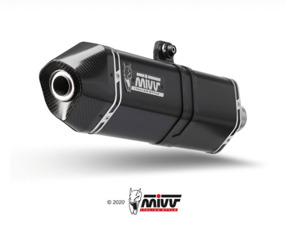 Mivv Slip-On Speed edge black Triumph Tiger 900 / GT / Pro / Rally 2021-24