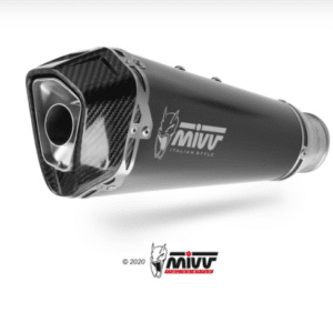 Mivv Full system 3x1 Delta Race black Triumph Trident 660 2021-23
