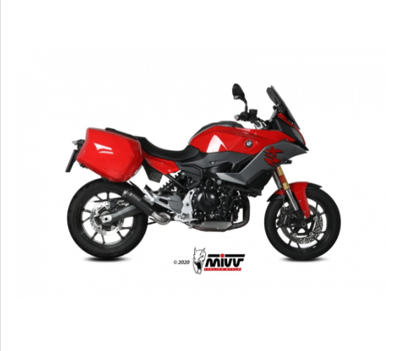 Mivv Slip-On X-M1 black BMW F 900 XR 2020-24 - Imagen 2