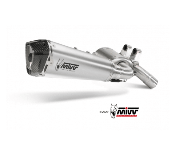 Mivv Slip-On Delta Race St. Steel BMW F 900 XR 2020-24