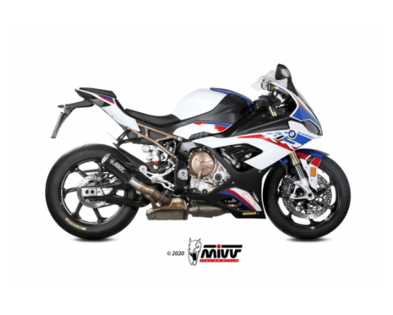 Mivv Slip-On Mk3 carbono BMW S 1000 RR 2019-24 - Imagen 2