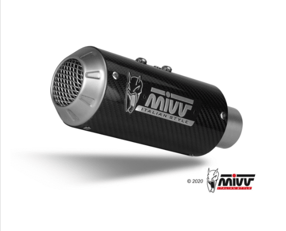 Mivv Slip-On Mk3 carbono BMW S 1000 RR 2019-24