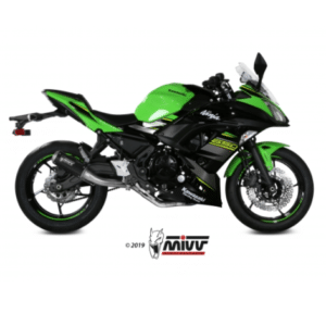 Mivv Full system 2x1 MK3 carbono Kawasaki Ninja 650 / Z650 2024 (2 sondas lambda)