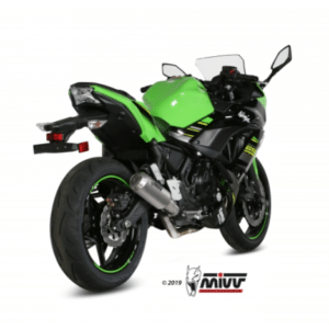 Mivv Full system 2x1 MK3 St. Steel Kawasaki Ninja 650 / Z650 2017-23
