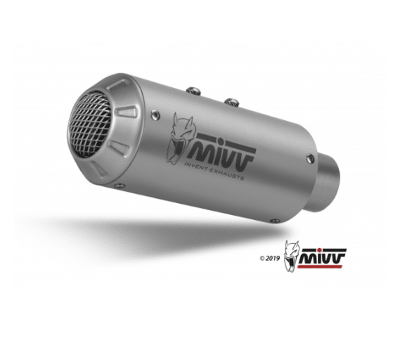 Mivv Full system 2x1 MK3 St. Steel Kawasaki Ninja 650 / Z650 2017-23 - Imagen 3