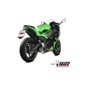 Mivv Full system 2x1 Delta Race St. Steel Kawasaki Ninja 650 / Z650 2024 (2 sondas lambda)
