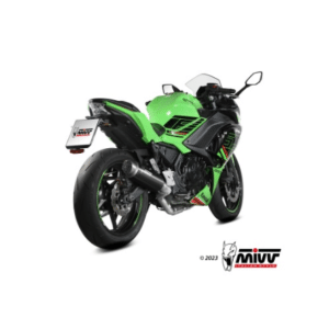Mivv Full system 2x1 GP Pro black Kawasaki Ninja 650 / Z650 2024 (2 sondas lambda)