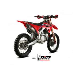 Mivv Slip-On Oval titanium Honda CRF 450 2021-24