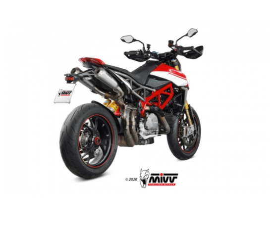 Mivv 2 Slip-On X-M1 titan Ducati Hypermotard 950 / SP / RVE 2019-23