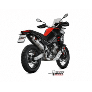Mivv Slip-On Dakar St. Steel Aprilia Tuareg 660 2022-24