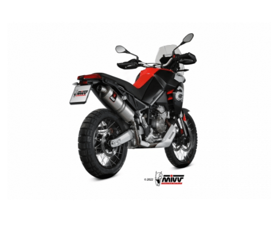 Mivv Slip-On Dakar St. Steel Aprilia Tuareg 660 2022-24