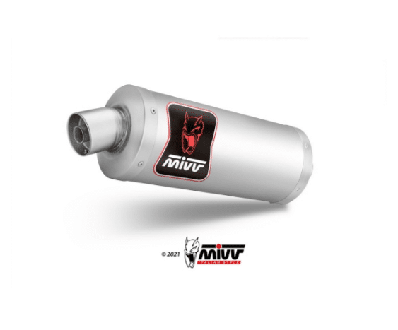 Mivv Slip-On Dakar St. Steel Aprilia Tuareg 660 2022-24 - Imagen 3
