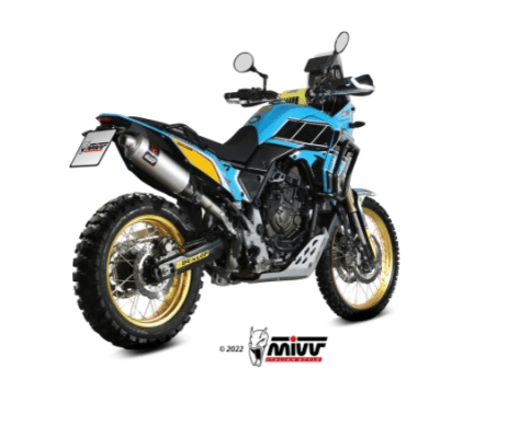 Mivv Slip-On Dakar St. Steel Yamaha Ténéré 700 2019-24