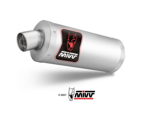 Mivv Slip-On Dakar St. Steel Yamaha Ténéré 700 2019-24 - Imagen 3