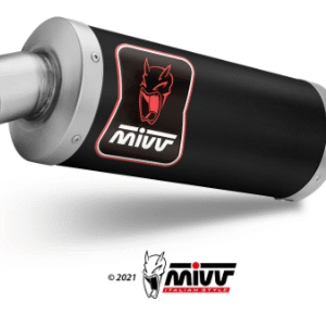 Mivv Slip-On Dakar Black BMW F 900 GS 2024-25