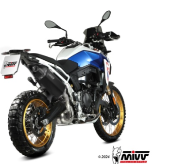 Mivv Slip-On Speed Edge Black BMW F 900 GS 2024-25 - Imagen 2